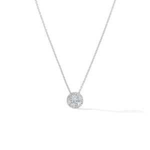 HEARTS ON FIRE TESSA DIAMOND CIRCLE PENDANT HFPTESC00768W