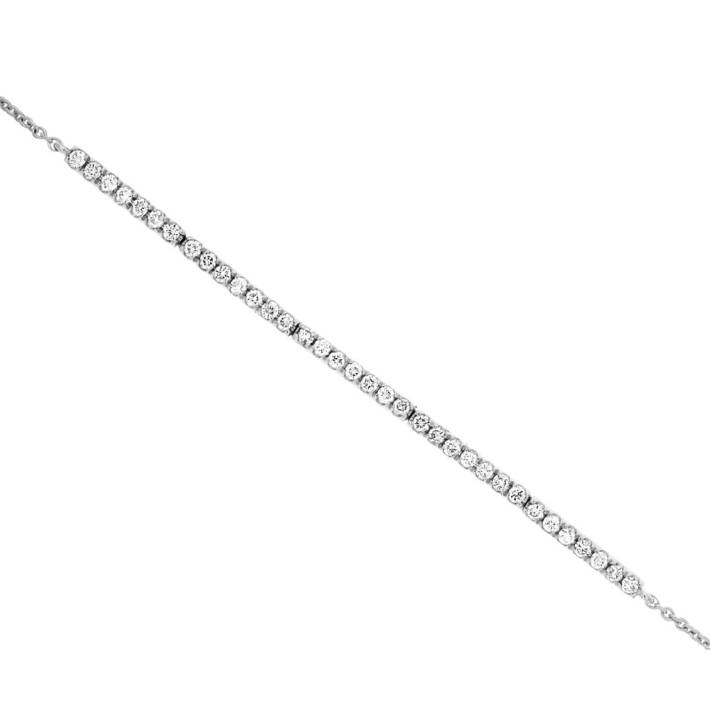WHITE GOLD DIAMOND BRACELET WC8550D
