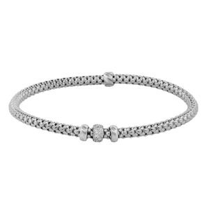 SIMON G. WOVEN BRACELET IN 18K LB2543