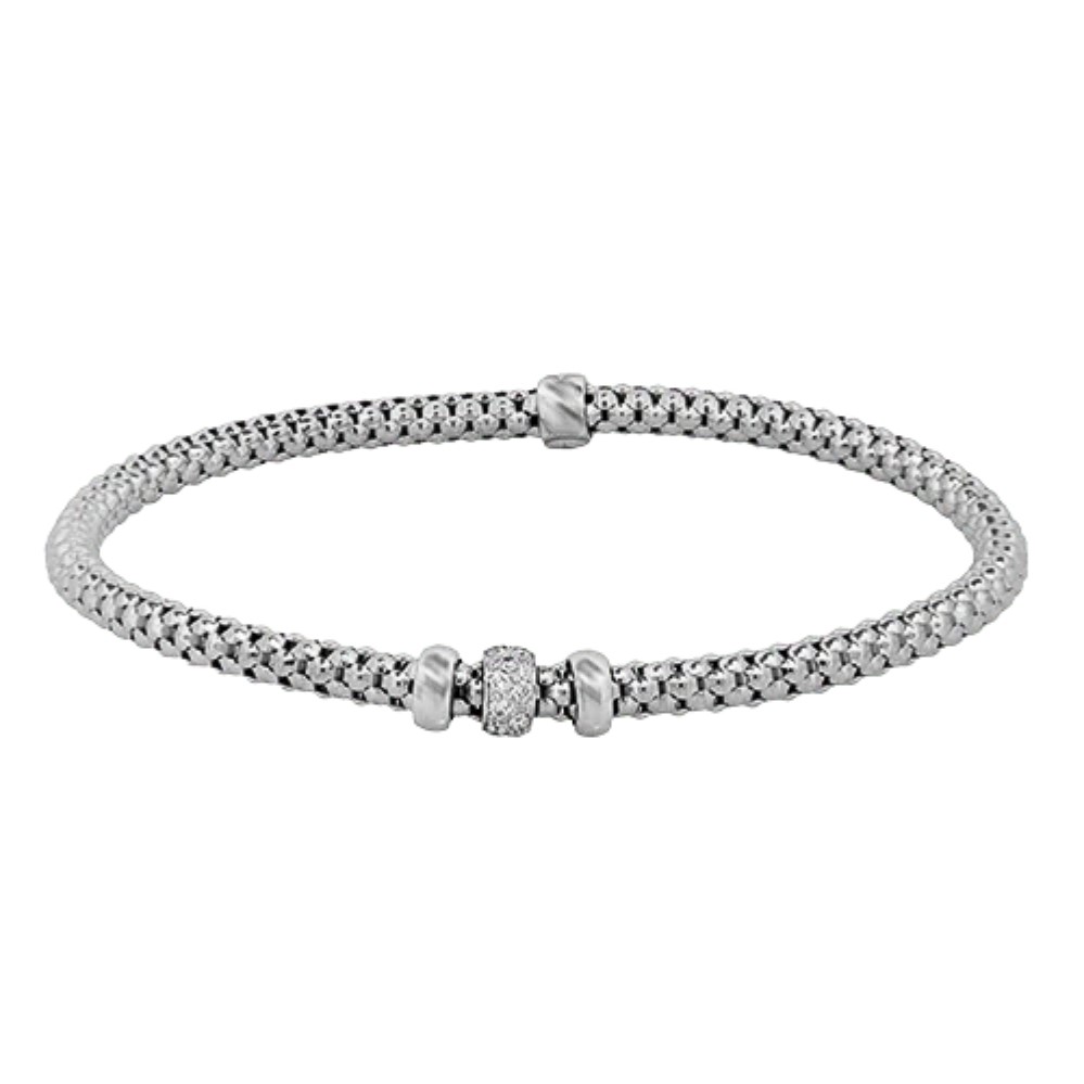 SIMON G. WOVEN BRACELET IN 18K LB2543
