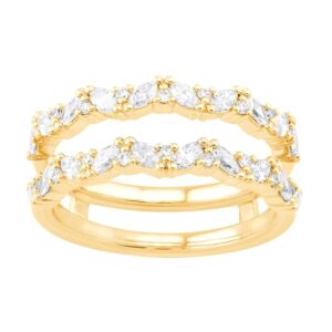 YELLOW GOLD DIAMOND INSERT WEDDING BAND RG16833-4YB