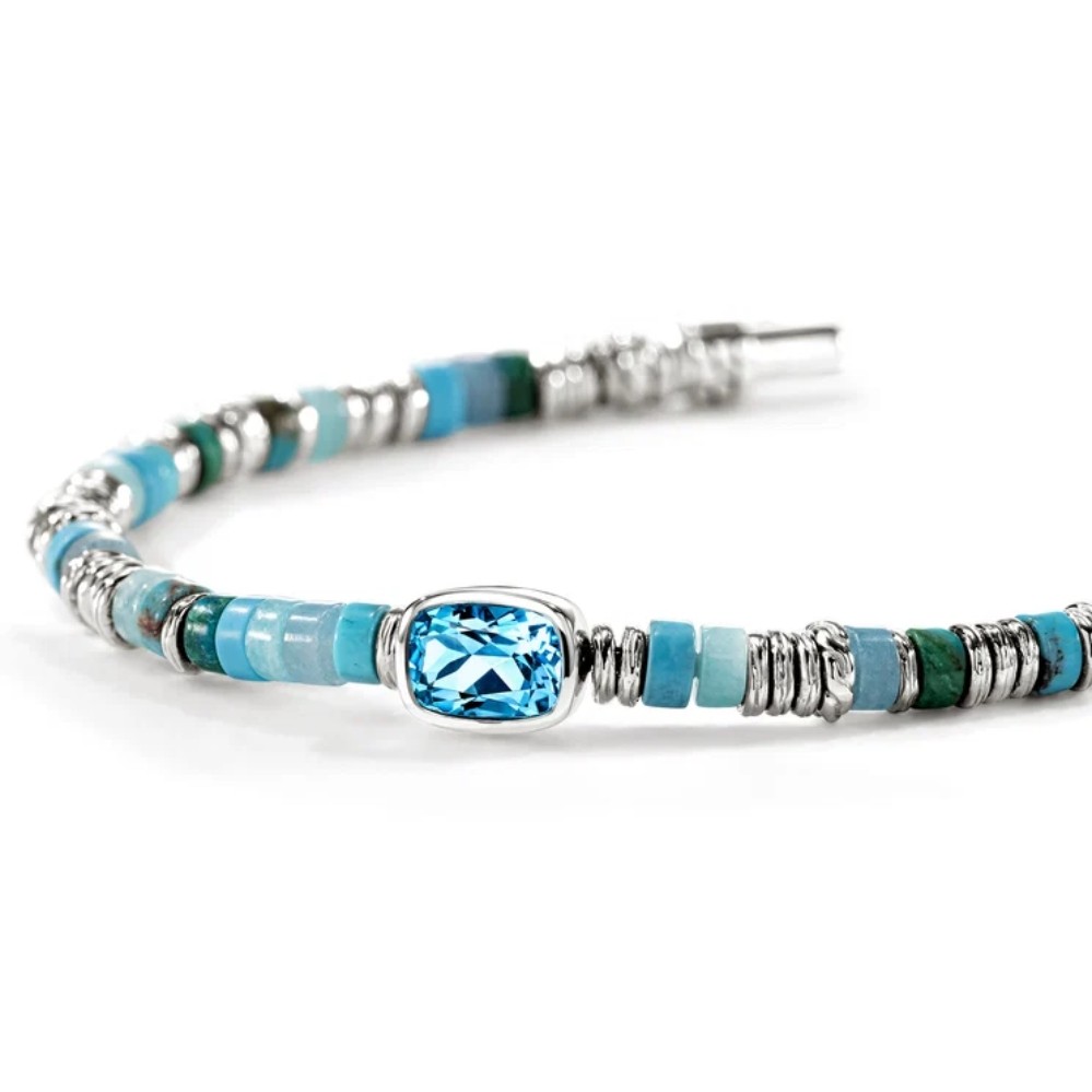 JOHN HARDY HEISHI GEM BRACELET BUS290201SBTTQAMZXUM
