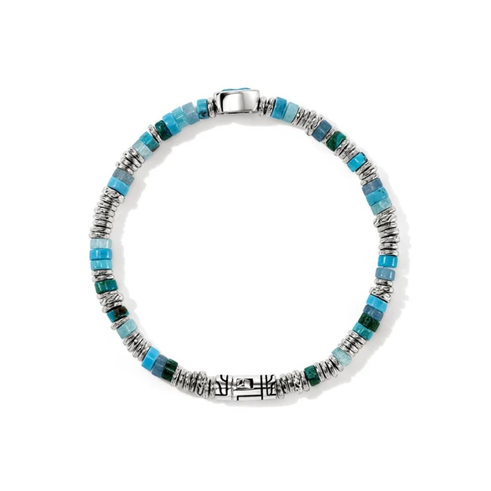 JOHN HARDY HEISHI GEM BRACELET BUS290201SBTTQAMZXUM