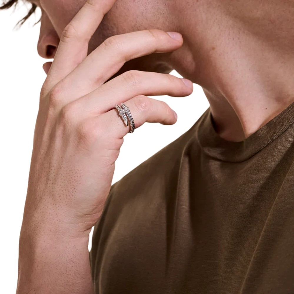 JOHN HARDY SPEAR RING RBP986802DIX7