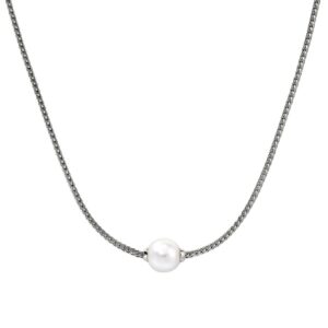 JOHN HARDY ESSENTIAL PEARL NECKLACE NB987281X16-18