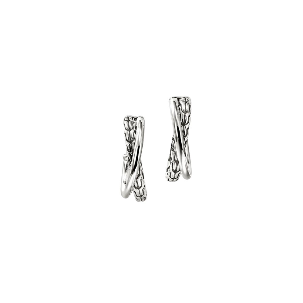 JOHN HARDY ESSENTIAL CROSSOVER EARRINGS EB98714