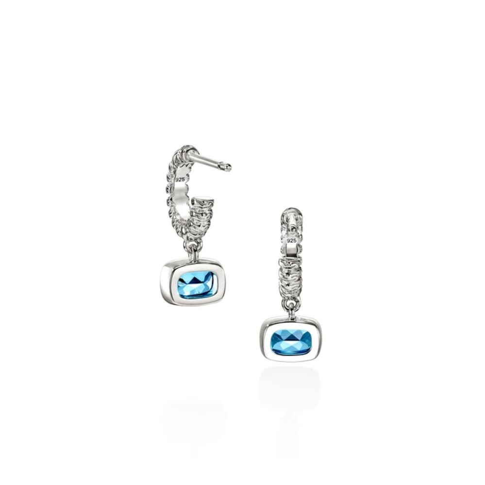 JOHN HARDY HEISHI GEM EARRINGS EBS290341SBT
