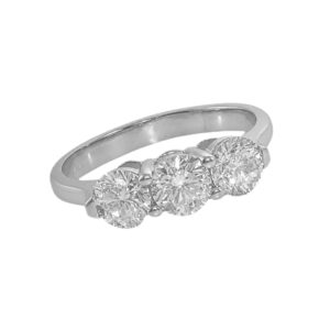 WHITE GOLD DIAMOND RING RWP9693D