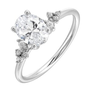 WHITE GOLD DIAMOND SEMI-MOUNT W1121ON100SM-4WB