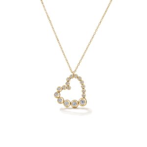 HEARTS ON FIRE DREAM HEART PENDANT NECKLACE UU33628YGHV0201800