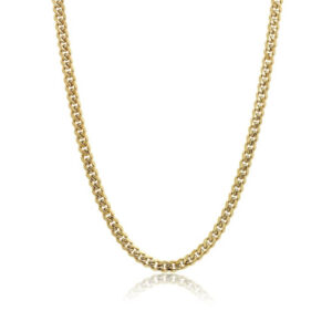 ITALGEM STEEL GOLD-IP SQUARE BOX CHAIN SYN10