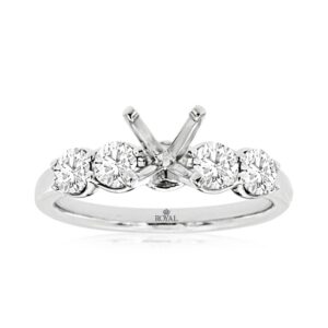 WHITE GOLD DIAMOND SEMI-MOUNT WH1503S