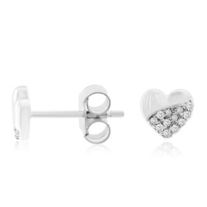 WHITE GOLD DIAMOND EARRINGS WH4094D