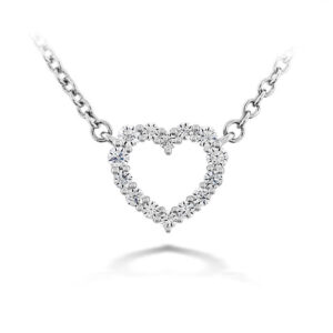 HEARTS ON FIRE SIGNATURE HEART PENDANT HFPSIGH00118W