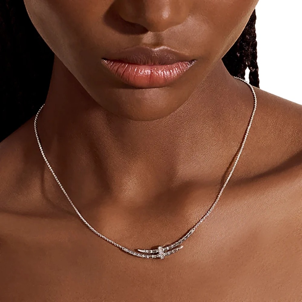 JOHN HARDY SPEAR STATION NECKLACE NBP989592DIX16-18