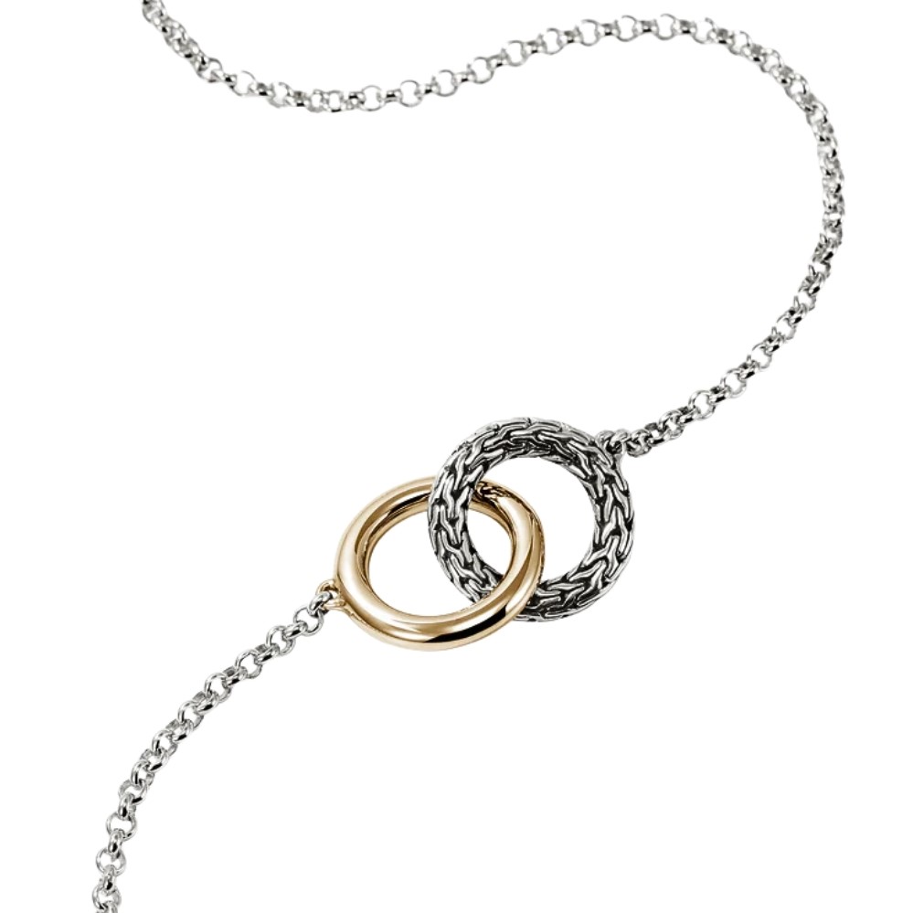 JOHN HARDY ESSENTIAL LINKED NECKLACE NZZ98707X16-18
