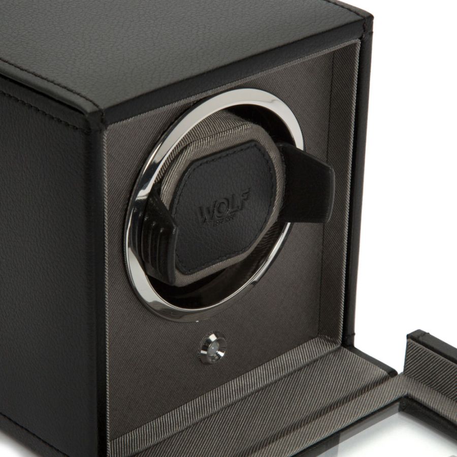 WOLF CUB SINGLE WATCH WINDER WITH COVER 461103