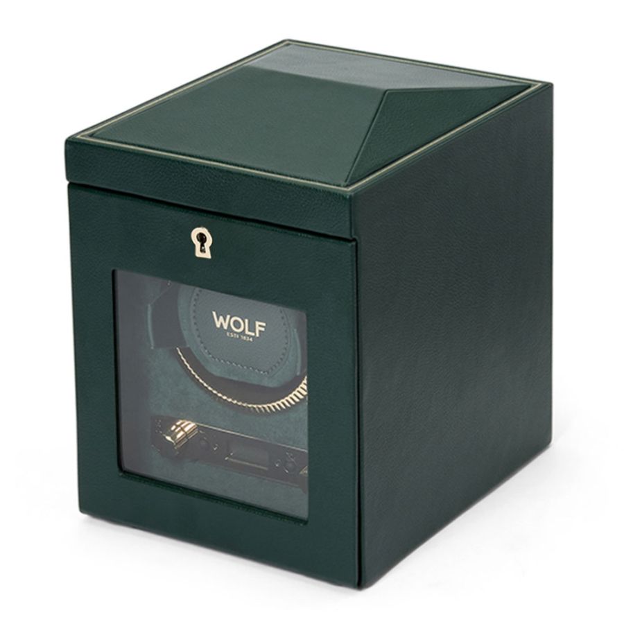 WOLF BRITISH RACING SINGLE WATCH WINDER WITH STORAGE 793141
