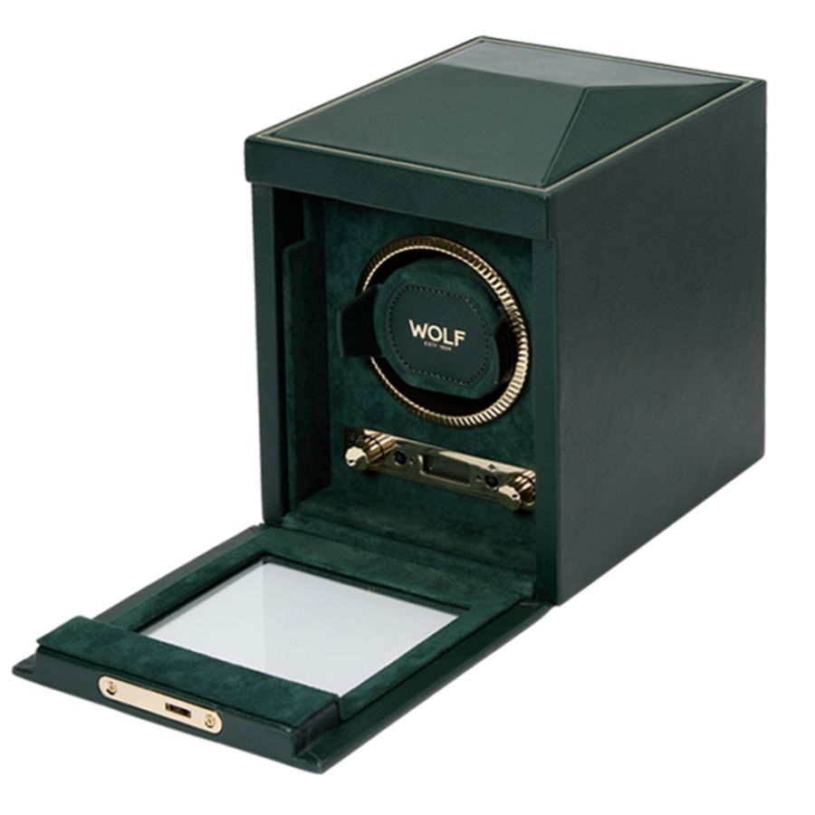 WOLF BRITISH RACING SINGLE WATCH WINDER WITH STORAGE 793141