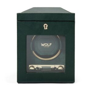 WOLF BRITISH RACING SINGLE WATCH WINDER WITH STORAGE 793141