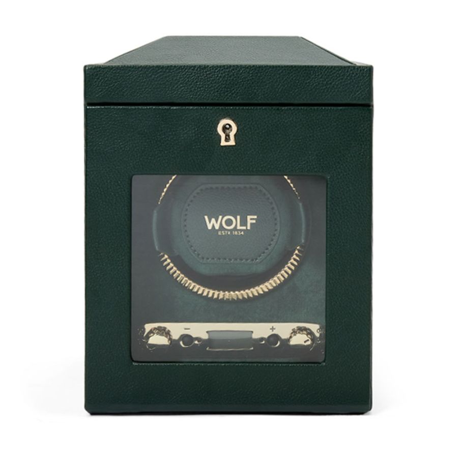 WOLF BRITISH RACING SINGLE WATCH WINDER WITH STORAGE 793141