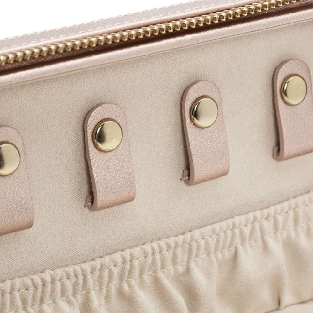WOLF PALERMO ROSE GOLD ZIP CASE 213616