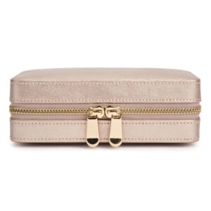 WOLF PALERMO ROSE GOLD ZIP CASE 213616