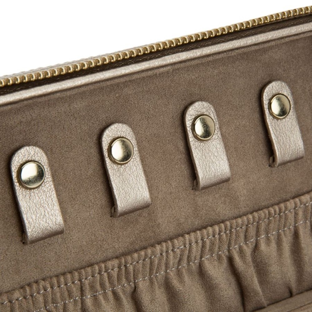 WOLF PALERMO PEWTER ZIP CASE 213678