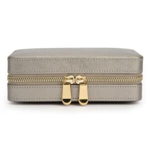 WOLF PALERMO PEWTER ZIP CASE 213678