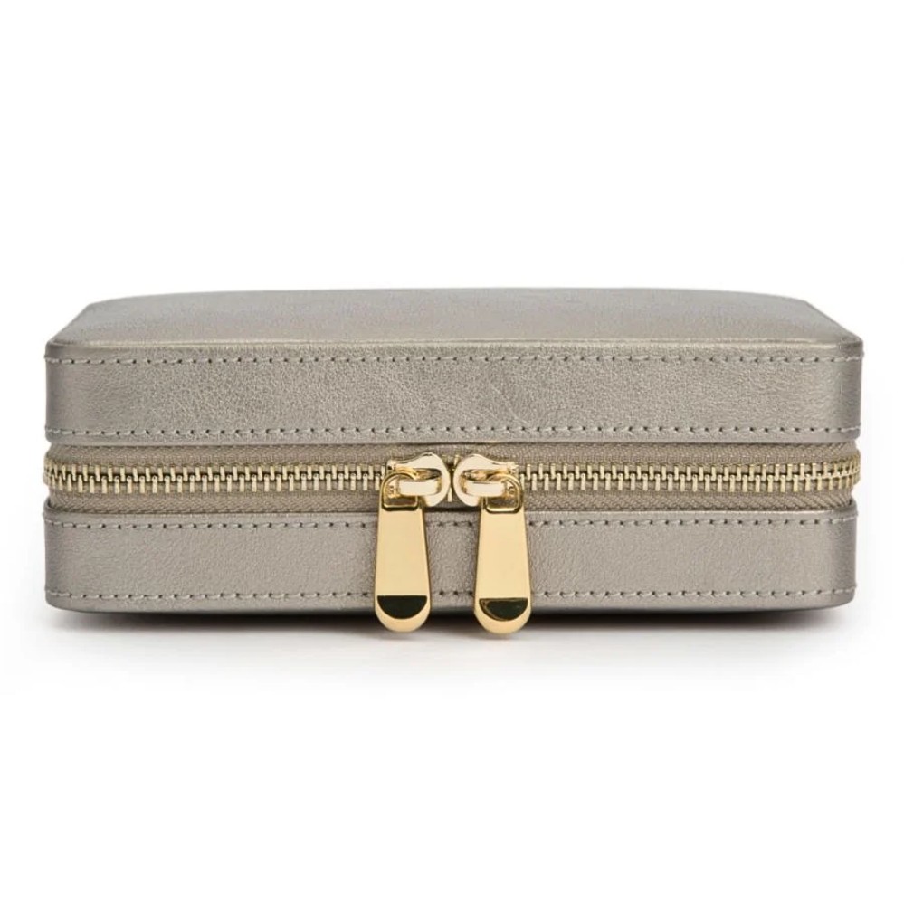 WOLF PALERMO PEWTER ZIP CASE 213678